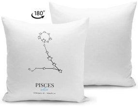 Vankúš s výplňou Kate Louise Pisces, 43 x 43 cm