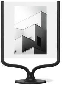 Čierny kovový stojací rámček 18x25 cm Wishbone – Umbra