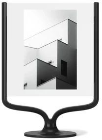 Čierny kovový stojací rámček 18x25 cm Wishbone – Umbra