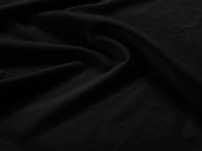 Trojmiestna pohovka pauline 228 cm zamat čierna MUZZA