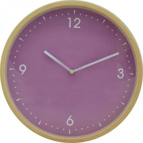 Drevené nástenné hodiny DYQ626B 25 x 25 x 5 cm