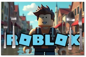Sablio Prestieranie ROBLOX Mesto: 40x30cm