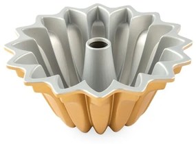 Nordic Ware bundt panvica Lotus, 5 šálok zlatá, 84177