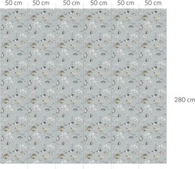 Tapeta farebnej rybičky 280x50 cm