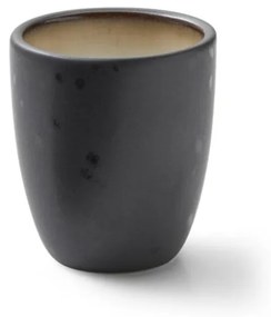 Súprava 6 čiernych hrnkčekov bez ucha na espresso Bitz Mensa