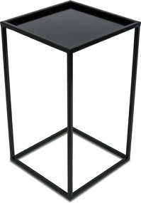 STOJAN NA KVETINÁČ SIMPLE 40X24X24 CM ČIERNA