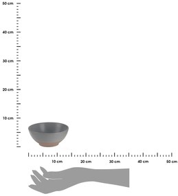 Kameninová miska Clay 350ml sivá