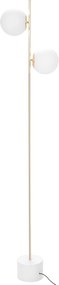 Toolight - Podlahová lampa 2xE27 APP916-2F, zlatá, OSW-03269