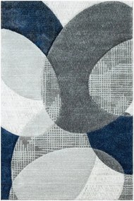 Koberec Kandy N390A sivý / modrý