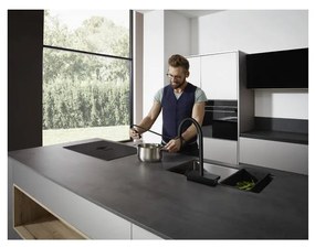 Hansgrohe Aquno Select M81 - Páková kuchynská batéria 170, vyťahovateľná sprška, 3jet, sBox, čierna matná 73831670