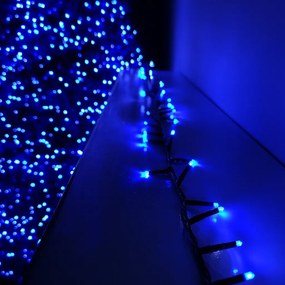 Vianočné svetielka vnútorné modré 300 LED