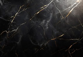 Fototapeta - Čierny mramor (147x102 cm)