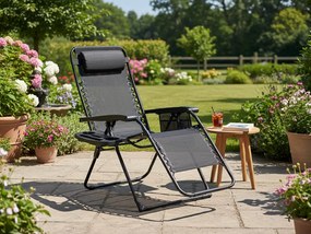 CH Záhradné skladacie relaxačné kreslo Zero
