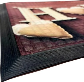 Home Elements Rohožka Home so srdiečkami