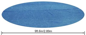 Bestway Solárna bazénová plachta Flowclear 305 cm