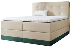 Kontinentálna posteľ Orlando, Rozmer postele: 180x200, Dostupné poťahy: Kameleon 15 + Kameleon 63