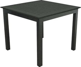 Záhradný stôl Doppler Expert 90x90x75 cm cm antracit/tmavý