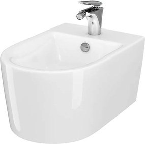 Cersanit Inverto závesný bidet 52 x 35,5 cm, Biela, K671-002