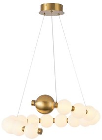 LED Luster na lanku LED/20W/230V 3000K