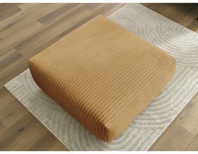 Menčestrová podnožka v horčicovej farbe Lucien – Bobochic Paris