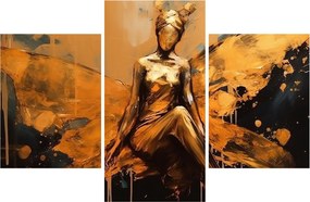 Obraz - Abstrakcia víly (90x60 cm)