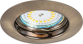 Rabalux LED zápustné bodové svietidlo Lite 3x3W | 720lm | 3000K | IP40 - set 3 svietidiel, bronz