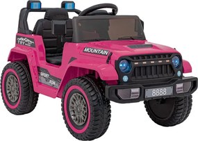 Elektrické autíčko Off Road MOUNTAIN ružové