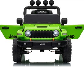 LEAN CARS Akumulátorové vozidlo Jeep Rubicon DK-JWR558 24 V, zelené