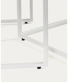 Odkladacie stolíky v súprave 2 ks v dekore duba 45x45 cm Yoana – Kave Home