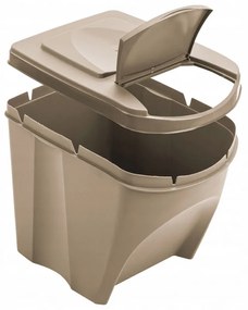 Prosperplast Sada 4 odpadkových košov, objem 4x25l