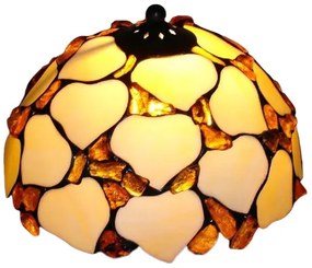 Jantar lampa Tiffany 44*30Ø AMBER