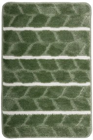 Sada kúpeľňových koberčekov FANO zelená / biela