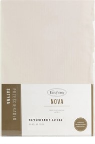 MAKOSATÉNOVÉ PRESTIERADLO NOVA 180X210 CM BÉŽOVÉ