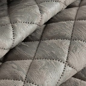 Dekorstudio Zamatový prehoz na posteľ BLINK 3 v béžovej farbe Rozmer prehozu (šírka x dĺžka): 170x210cm