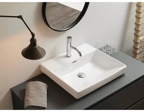 Bathco 0062 - Zapustené umývadlo FUNCHAL 55 x 45 cm porcelán/biela