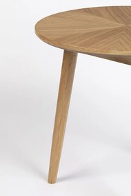 WL-Living Fabio okruhlý jedálenský stôl - Drevo, 120 cm