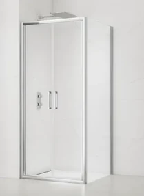 Sprchový kút štvorec 80x80 cm SAT TEX SIKOTEXL80STENA80