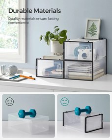 Úložné boxy 18 ks SONGMICS LSP007B18