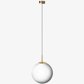 Lucis závesné svietidlo Polaris Zks 69W Led 3000K sklo mosadz opál ZKS.P7.500