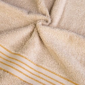 BAVLNENÉ UTERÁKY TIWANO SADA 1 KS 50X90 CM, 1 KS 70X140 CM CAPPUCCINO