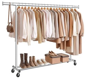 Vešiakový stojan na kolieskach HSR175E01