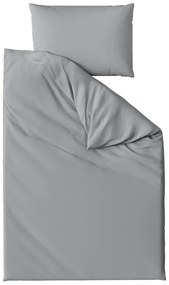 Bavlnené obliečky Lux sivé knoflík