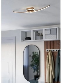 Eglo 901219 - LED Stropné svietidlo LUNGOLAGO LED/12W/230V 4000K medená