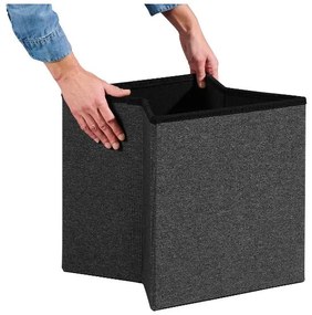 Livarno home Taburetka, sivá, 2 kusy  (800010906)