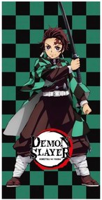 Plážová osuška Zabijak démonov - Demon Slayer - 100% bavlna - 70 x 140 cm
