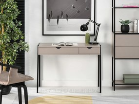 PC stolík Land (béžová + čierna). Vlastná spoľahlivá doprava až k Vám domov. 1109774