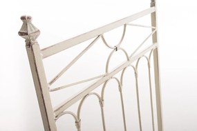 Kovová skladacia stolička Asina - Krémová antik