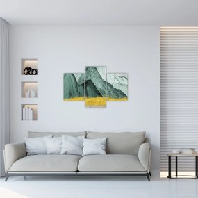 Obraz - Smaragdové hory N⁰2 (90x60 cm)