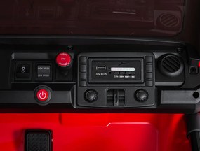 Ramiz Extrémne športové vozidlo 4x4 s variabilnou veľkosťou Červená