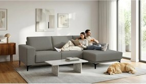 Sivá rohová pohovka (pravý roh) Chile – Scandic